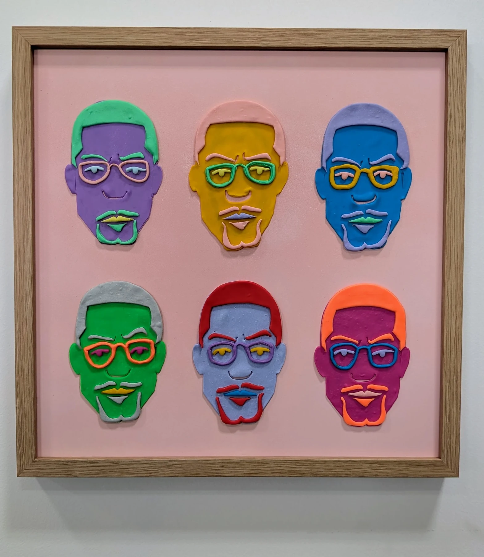Malcolm X, front view