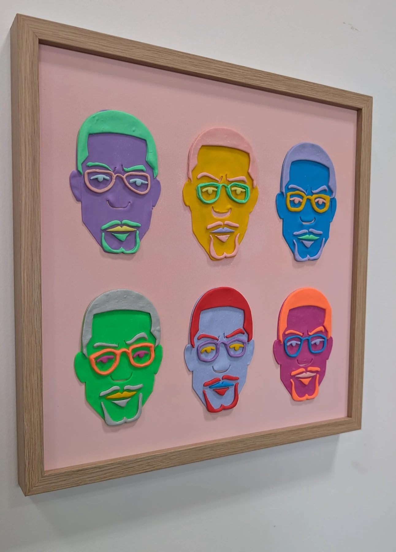 Malcolm X, left side view