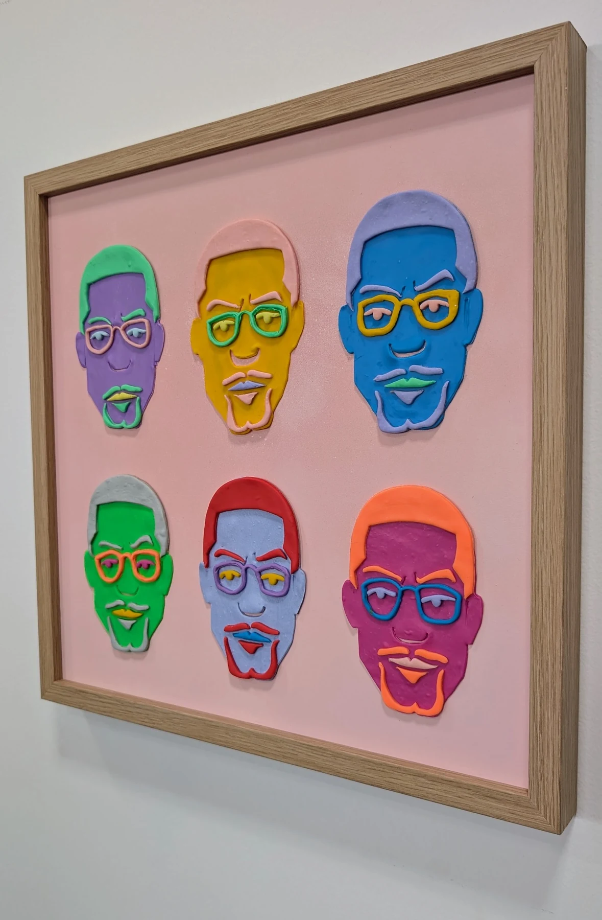 Malcolm X, right side view