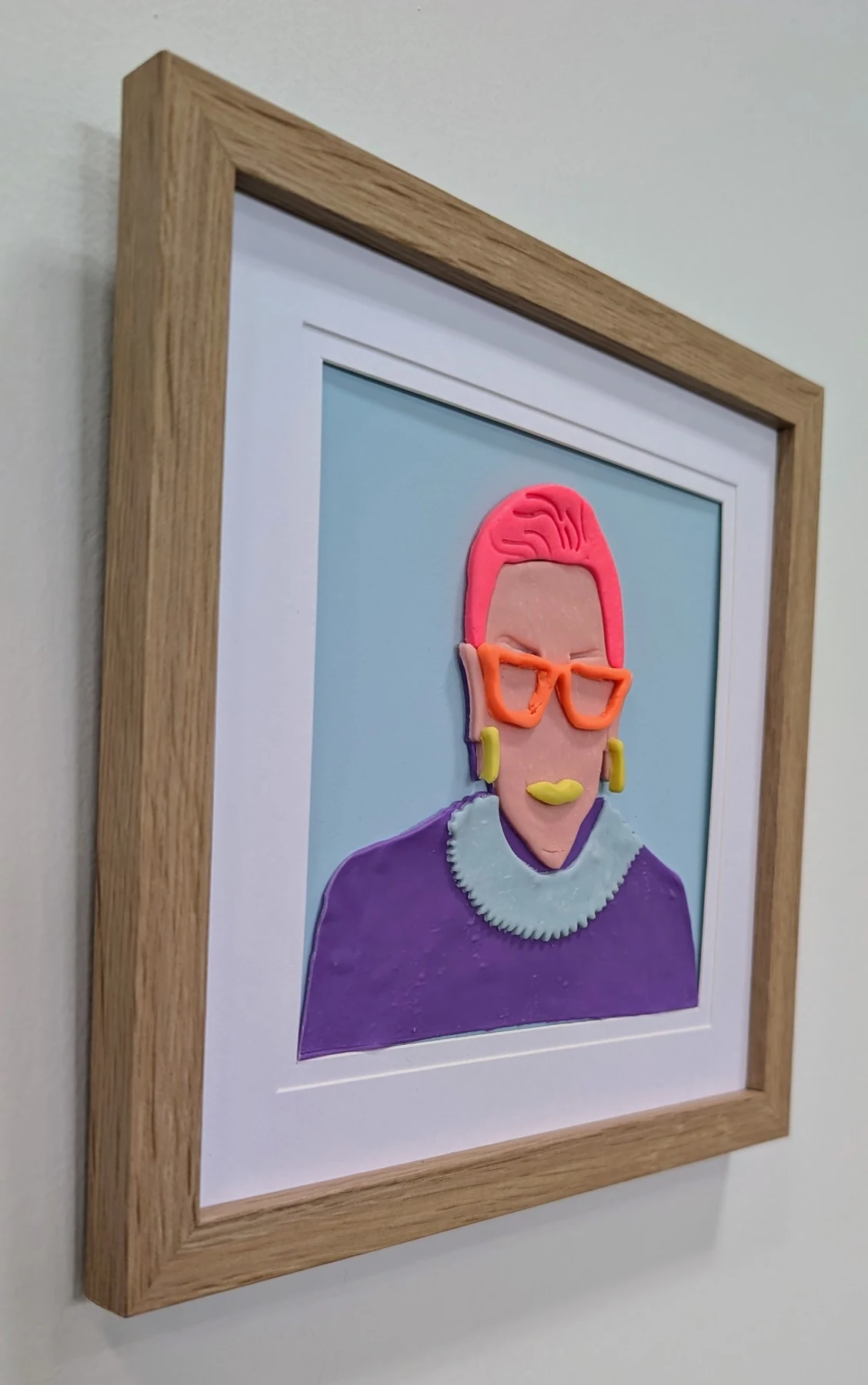 Ruth Bader Ginsburg, left side view