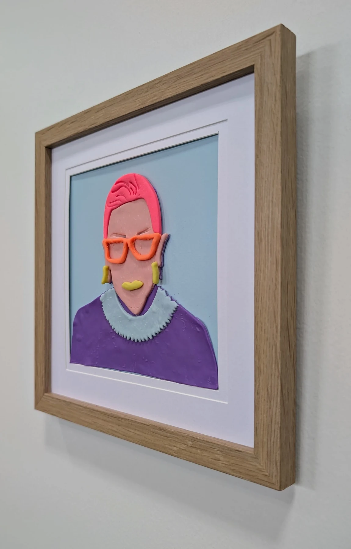 Ruth Bader Ginsburg, right side view
