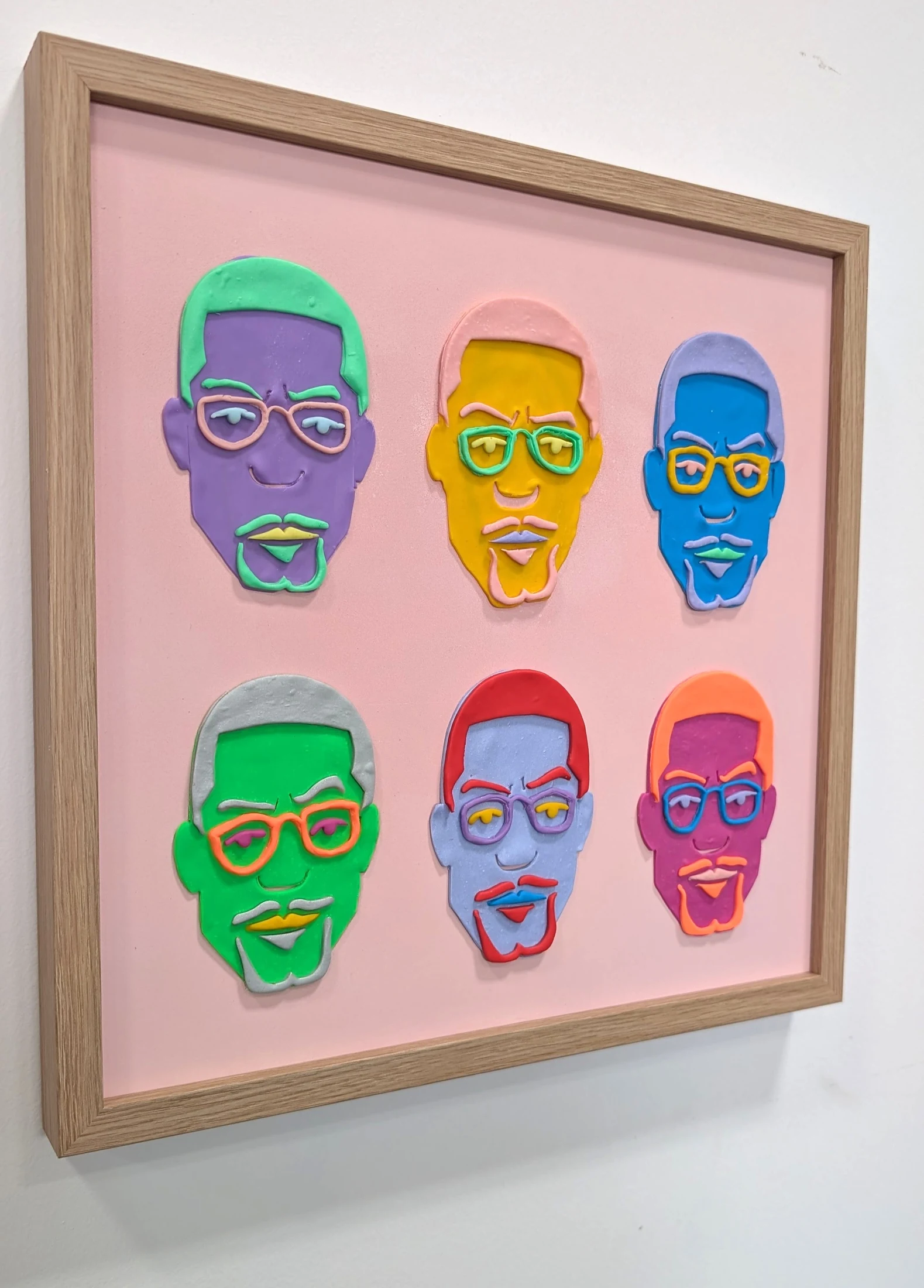 Malcolm X, left side view