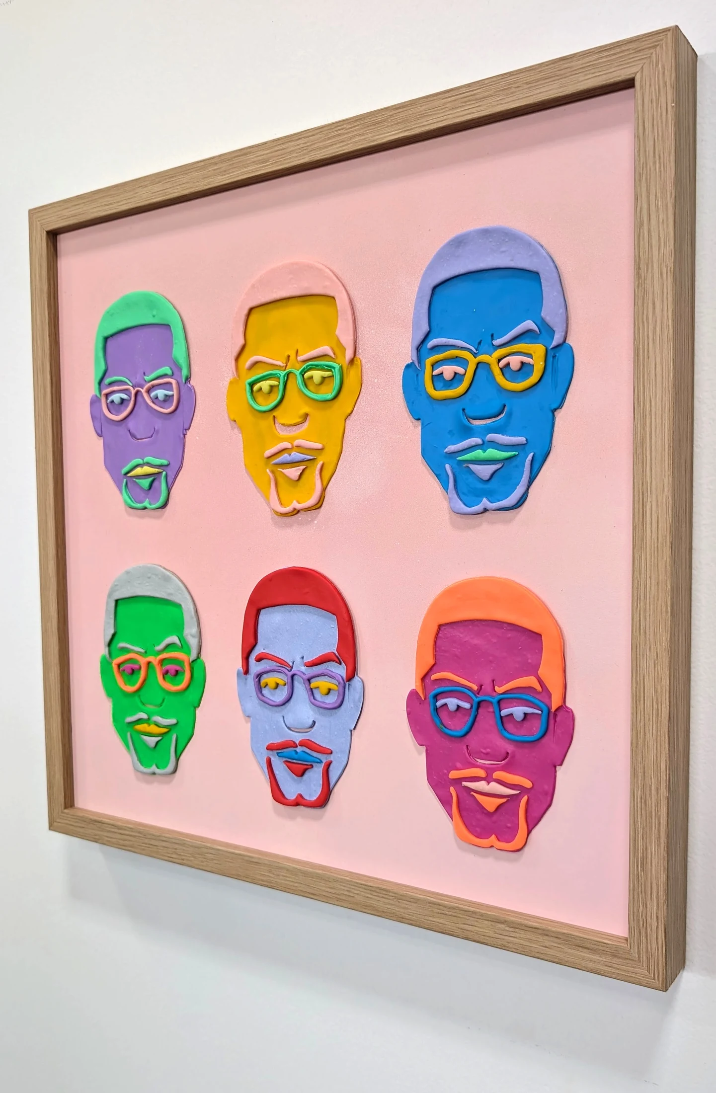 Malcolm X, right side view