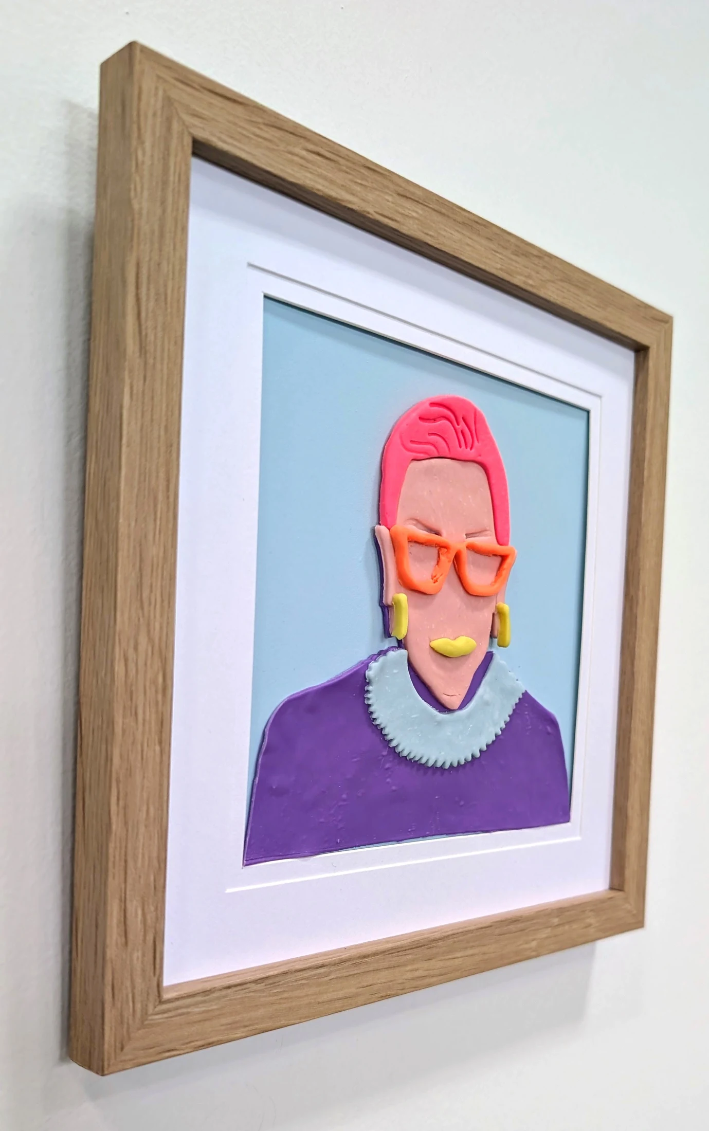 RBG, left side view
