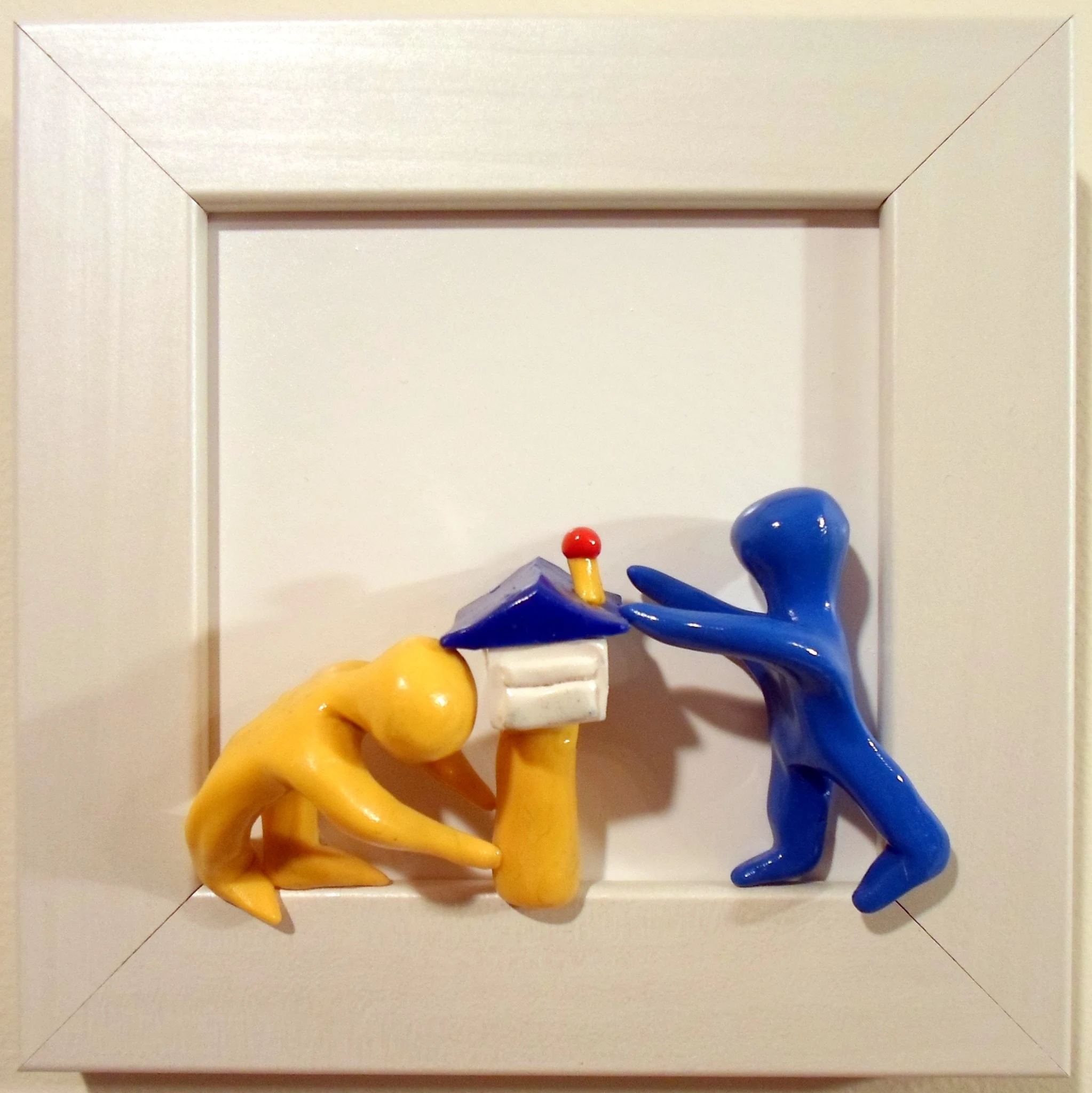 Detail of Through the Rubix Glass
