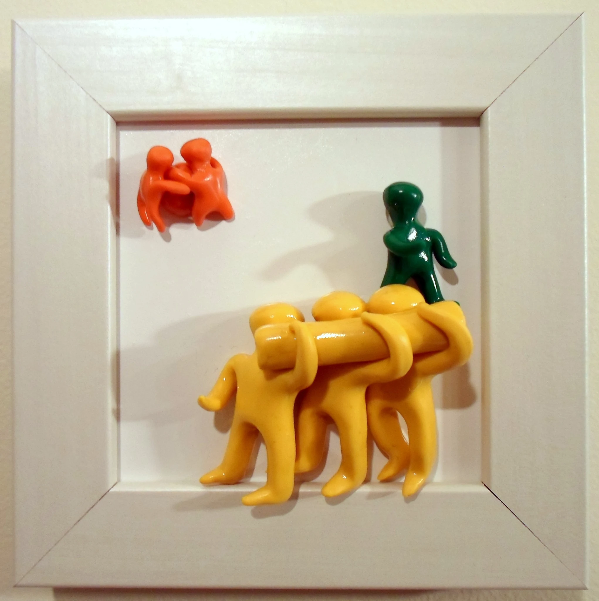 Detail of Through the Rubix Glass